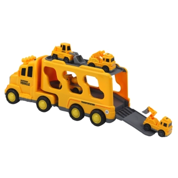 Auto Laweta Lora Pomoc Drogowa Pojazdy Budowlane Żółty