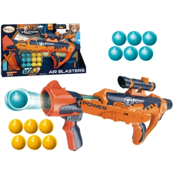 Duży Pistolet Broń Na Piankowe Kulki Air Blaster Wyrzutnia