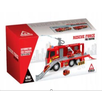 Wóz Strażacki z Akcesoriami Pojazdy Znaki