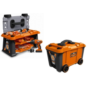 Zestaw Majsterkowicza Skrzynka Narzędzia Wiertarka Na Baterie