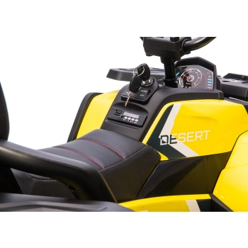 Quad na Akumulator XMX607 Żółty