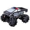 Auto Terenowe Pick Up Truck Policja Zdalnie Sterowany RC Światła Dym 1:16