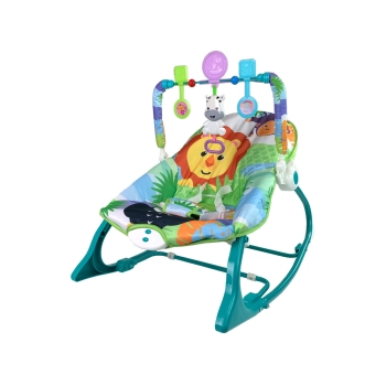 Kołyska Bujaczek Fotelik Krzesełko 2w1 Lew Dźwięki Wibracja