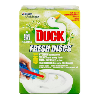 Duck Żelowy Krążek do WC Lime Zest 6 szt
