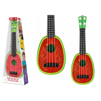 Ukulele Dla Dzieci Mini Gitara 4 Struny Owoc Arbuz