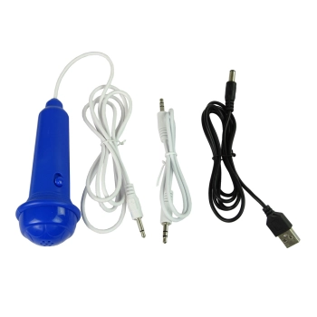 Elektryczne Pianino Keyboard Dla Dzieci Niebieskie Nuty USB