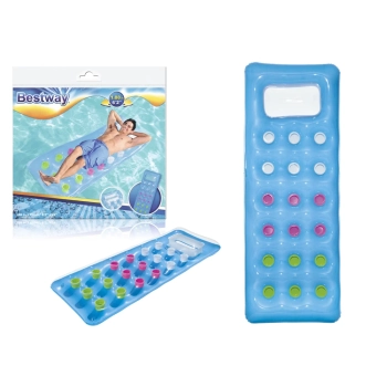 Dmuchany Materac Niebieski 188 x 71 cm Bestway 43040