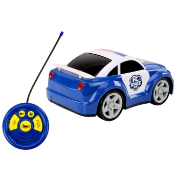 Autko Policyjne Kreskówkowe Zdalnie Sterowane Światła Dźwięki