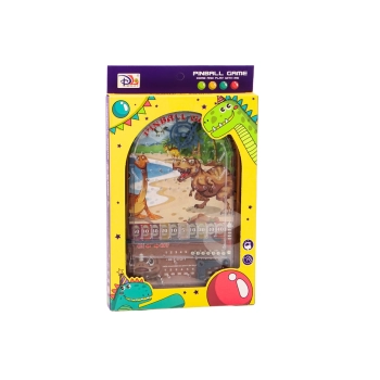 Gra Zręcznościowa Pinball Dinozaury Stojak Brązowy