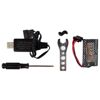 Motorówka R/C Zdalnie Sterowana 2.4G Czerwona 20-25 KM/H