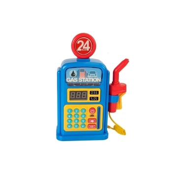 Stacja Benzynowa z Autkami, Światłami, Dźwiękiem