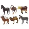 Zestaw Figurek Zwierzęta Domowe Leśne Jeleń Krowa