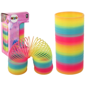 Kolorowa Magiczna Sprężyna Odstresowująca 15 CM Zabawka