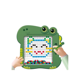 Tablica Magnetyczna Edukacyjna Dinozaur Pad Układanka Zielona