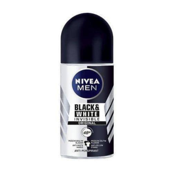 Nivea Black&White Men antyperspirant kulka