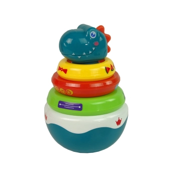 Grzechotka Bańka Smok Kolorowe Obręcze