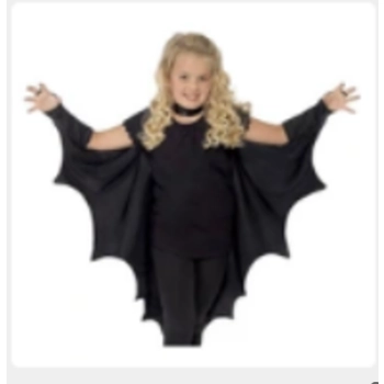 Zestaw Hallowen Strój nietoperza
