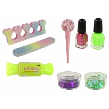 Zestaw Do Makijażu Zdobienie Paznokci Cukierek