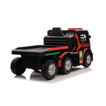 Auto Na Akumulator Mercedes + Naczepa XMX622B Czerwony LCD