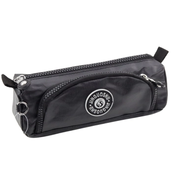 Piórnik Szkolny Funkcjonalny Dwie Kieszenie Zawieszka Mix