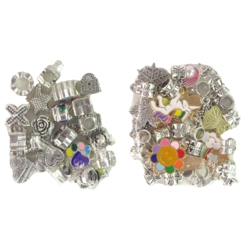 Zestaw Do Robienia Bransoletek Charmsy DIY Jednorożec