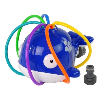 Wieloryb Fontanna Wodna Niebieska Ogród