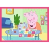 Puzzle - 4w1 (12, 15, 20, 24) - Peppa uwielbia przygody - Świnka Peppa - Trefl 34672