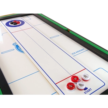 Ruchomy Stół Do Gier 8w1 Piłkarzyki Bilard Kręgle Hokej Ping Pong Curling