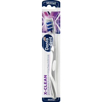 Dontodent Szczoteczka X-CLEAN Średnia