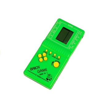 Gra Elektroniczna Tetris Kieszonkowa Zielona