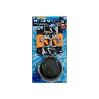 Zestaw Policyjny Pistolety na Strzałki Kajdanki