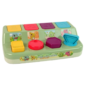 Zabawka Zręcznościowa Pop-up dla Malucha Zwierzątka Dinozaury