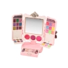 Zestaw Piękności Lustro Na Stojaku Regulowane Różowy