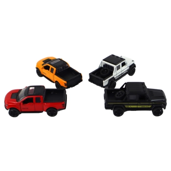 Autko Pojazd z Przyczepą 1:36 Dźwięki Światła 4 Kolory