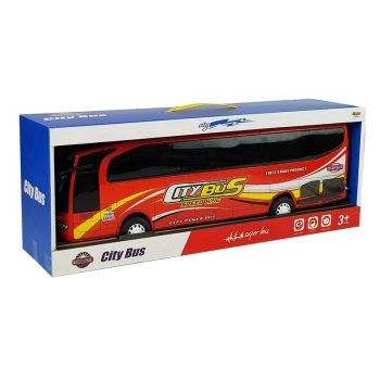 Autobus Miejski Model Czerwony 54cm