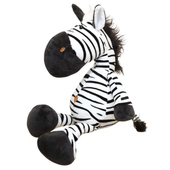 Pluszowa Maskotka Przytulanka Zebra Biało Czarna 25cm