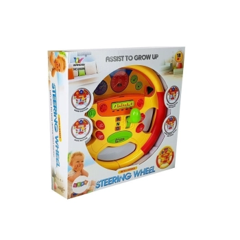 Kierownica Edukacyjna dla Niemowlaka Efekty Dźwiękowe i Świetlne