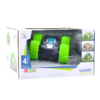 Samochód Kaskaderski Zdalnie Sterowany RC Obroty o 360° Zielony