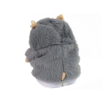 Interaktywny Gadający Chomik Brązowy Pluszowy Powtarzający Słowa