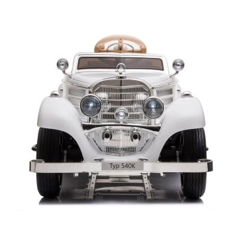 Auto na akumulator Mercedes 540K Biały