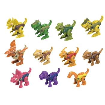 Jaja Dinozaurów Do Skręcania 12 Sztuk Zestaw Kolorowe