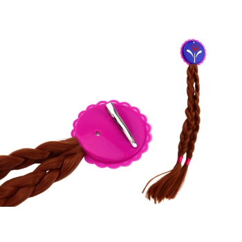 Zestaw Akcesoriów Małej Księżniczki Różdżka Rękawiczka Korona Warkocze