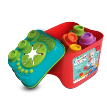 Clemmy Koszyk Sensoryczny Sorter Klocki Clementoni 17807