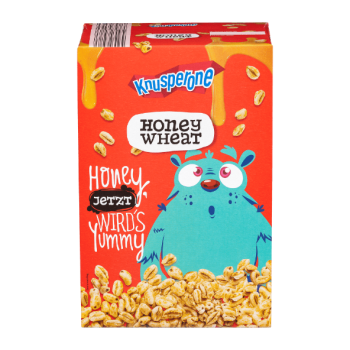 Knusperone Honey Wheat Płatki Śniadaniowe 750 g