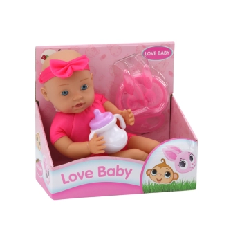 Lalka Bobas Opaska Akcesoria Do Karmienia Różowa