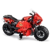 Zestaw klocków CADA Motocykl Zdalnie Sterowany 2.4G 484 elementy