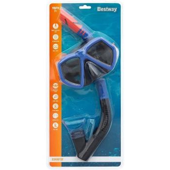 Zestaw do Nurkowania Maska z Rurką Niebieski 24070