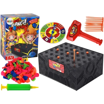 Gra Zręcznościowa Rodzinna Przebij Balona Młotek Gwoździe