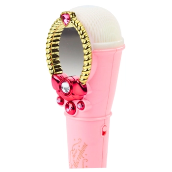 Magiczne Lustro Z Mikrofonem USB MP3 Światła Dźwięki Różowy