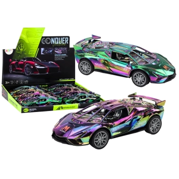 Autko Sportowe Światła Dźwięki Kolorowe Kameleon